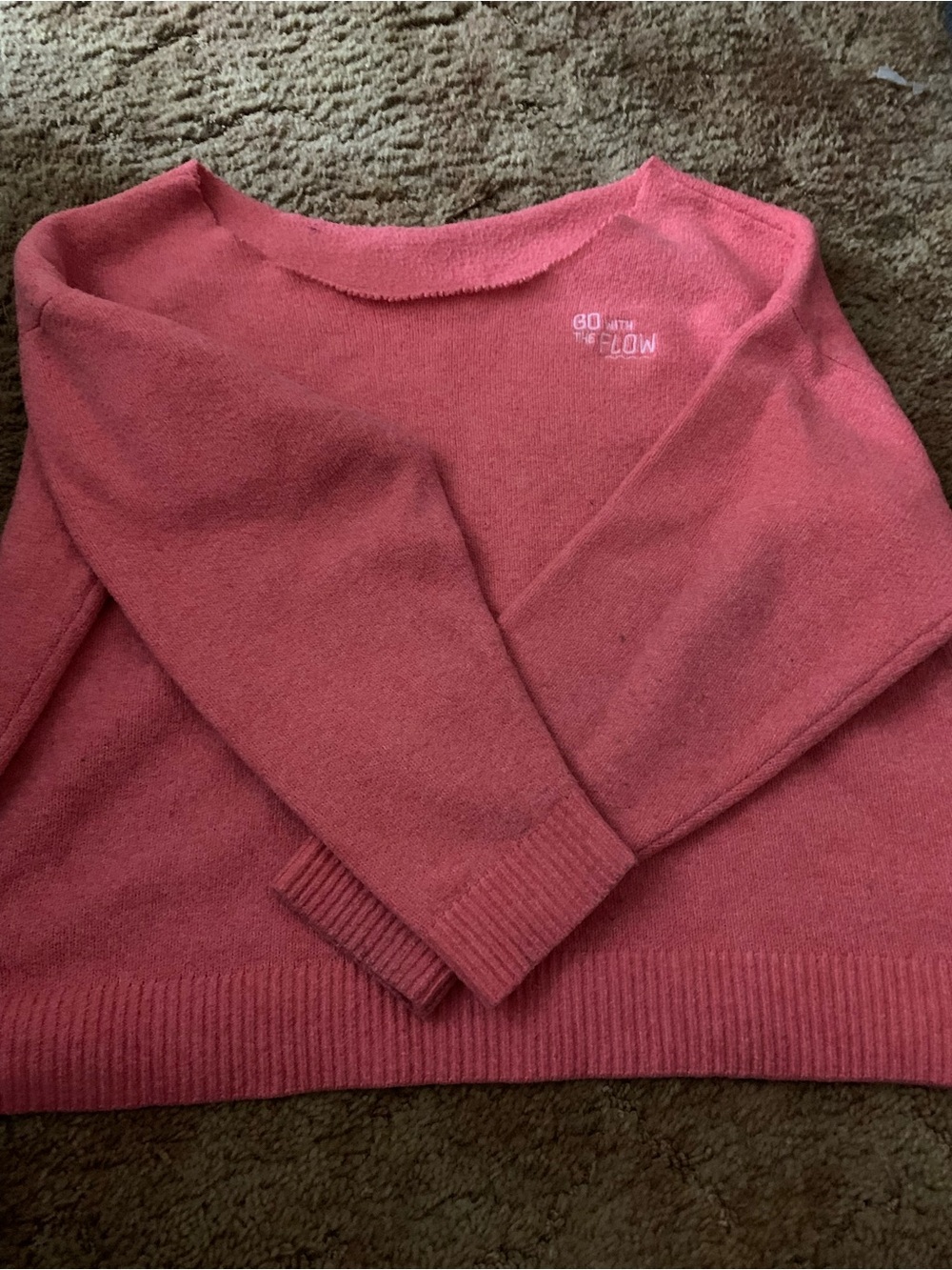 Crayola Dusty Rose Crewneck Sweater